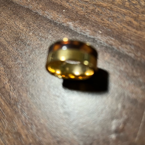 Michael Kors 2 tone band ring size 8 - Picture 3 of 8